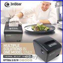 3nStar Direct Thermal Receipt Printer 80MM 3? (RPT006S) USB Ethernet WiFi