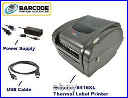 Avery Dennison Monarch 9416XL Direct Thermal Label Printer with Power + USB Cable