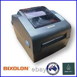 BIXOLON SLP-DX420G 4 Ethernet USB Direct Thermal Label Printer with Power Supply