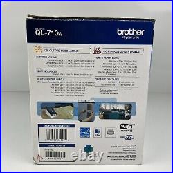 Brother QL-710W Direct Thermal Printer NEW Monochrome Desktop Label Print