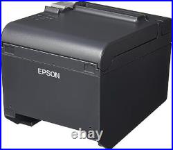 Epson TM-T20II Direct Thermal Printer USB Monochrome Receipt C31CD52062 Black