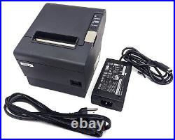 Epson TM-T88IV M129H USB Direct Thermal Receipt POS Printer with OEM Power Supply