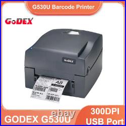 Godex G530U USB Direct Thermal Transfer Label Barcode Printer 2D 300dpi & 4ips