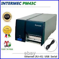 Intermec PM43c Direct Thermal Label Printer Touchscreen USB Ethernet Serial