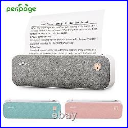 PeriPage A4 Wireless Photo Printer USB, BT, Direct Thermal Transfer