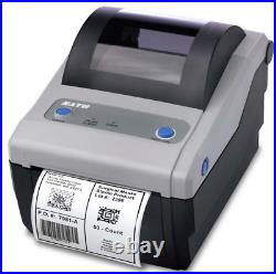Sato CG408TT-LAN Barcode Label Tag Direct Thermal Transfer Ethernet USB Printer