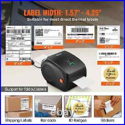 VEVOR Direct Bluetooth Thermal Label Printer HD(300DPI), USB/Bluetooth for eBay