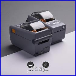 ZD410 Direct Thermal Desktop Monochrome Printer Print Width of 2 in USB Connecti