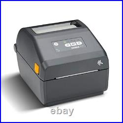ZD421 Direct Thermal Desktop Printer 203 dpi Print Width 4-inch Wired USB-Gray
