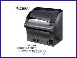 ZEBRA GK420d Direct Thermal Desktop Printer USB and Ethernet Port Connectivity