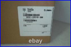 ZEBRA GX420d Direct Thermal Label Printer Desktop USB Serial GX42-202510-000 NEW