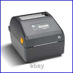 ZEBRA ZD421 Direct Thermal Printer 300dpi Width 4 USB 802.11ac ZD4A043-D01W01EZ