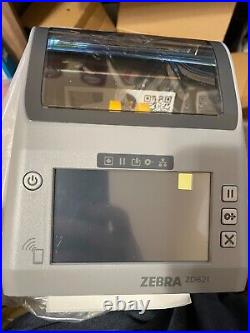 ZEBRA ZD621 Direct Thermal Desktop Printer 300 dpi Print Width 4-inch USB Serial