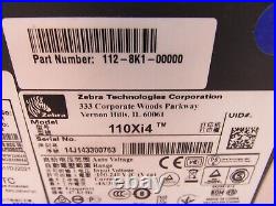 Zebra 110Xi4 Direct/Thermal Transfer Label Printer with WiFi Ethernet USB 203dpi 2