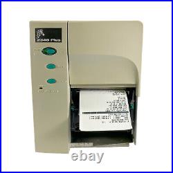 Zebra FDX LP2348+ Direct Thermal Label Printer Rewinder Serial Parallel USB