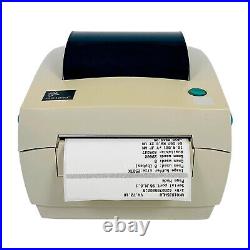 Zebra GC420d Direct Thermal Barcode Label Printer USB Serial Parallel