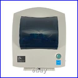 Zebra GC420d Direct Thermal Label Printer Dispenser USB Serial LPT with AC Adapter