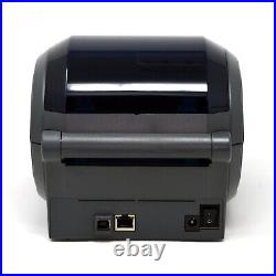 Zebra GK420d Direct Thermal Shipping Label Printer Barcode USB Ethernet