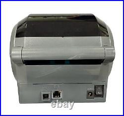 Zebra GK420d Direct Thermal Shipping Label Printer Barcode USB No ac Adapter