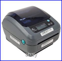 Zebra GX420D GX42-202411-000 USB Direct Thermal Transfer Barcode Label Printer@