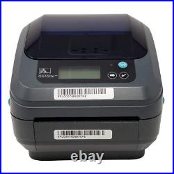 Zebra GX420D GX42-202411-000 USB Direct Thermal Transfer Barcode Label Printer@