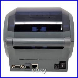 Zebra GX420D GX42-202411-000 USB Direct Thermal Transfer Barcode Label Printer
