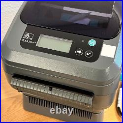 Zebra GX420d Desktop Direct Thermal Label Printer Serial, USB LCD + Extra