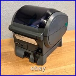 Zebra GX420d Desktop Direct Thermal Label Printer Serial, USB LCD + Extra