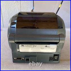 Zebra GX420d Thermal Shipping Label Printer GX42-202710-000 Wireless USB