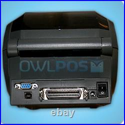 Zebra GX430T Direct Thermal & Transfer Ribbon Barcode Shipping Label Printer USB