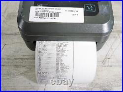 Zebra Gk420d Gk42-202510-000 Direct Thermal Label Printer Usb Parallel Serial