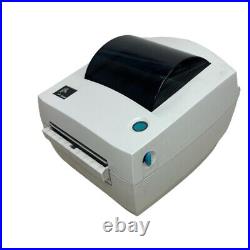 Zebra LP2844 Direct Thermal Label Printer Ethernet USB Serial with Power Adapter