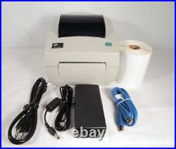 Zebra LP 2844 Direct Thermal Label Printer Free Tech Support Shipping and Labels