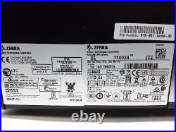Zebra R110Xi4 300dpi Passive RFID Thermal Printer PAR SER USB R13-801-00000-R0