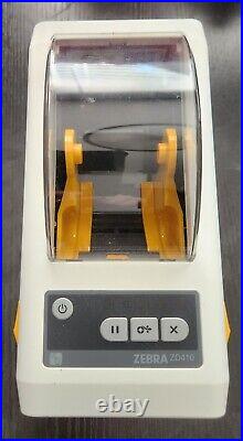 Zebra ZD410 Direct Thermal Desktop Label Printer Good Condition with USB-B Cable