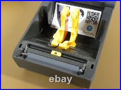 Zebra ZD421 ZD4A043-D01E00EZ USB Ethernet Direct Thermal Label Printer Low Use