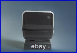 Zebra ZD620T Direct Thermal Transfer Desktop Label Printer with Battery and Base