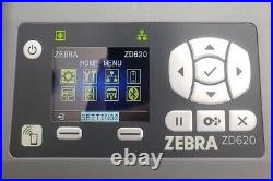 Zebra ZD620d Thermal Label Printer ZD620 USB Ethernet Bluetooth ZD62042-D01F00EZ