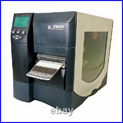 Zebra ZM400 Direct Thermal Transfer Printer for Business Compliance Labeling USB