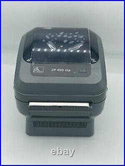 Zebra ZP450 CTP Direct Thermal Printer BRAND NEW w free Labels ZP450-502-0004A