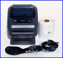 Zebra ZP450 Direct Thermal Shipping Label Printer + Bundle