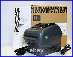 Zebra ZP450 QUICKEST SHIPPING ON EBAY Direct Thermal Label Printer NEW w Labels