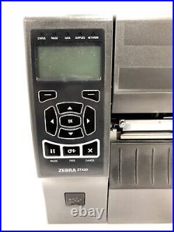 Zebra ZT420 ZT42062-T010000Z Direct Thermal Printer USB Ethernet See Desc